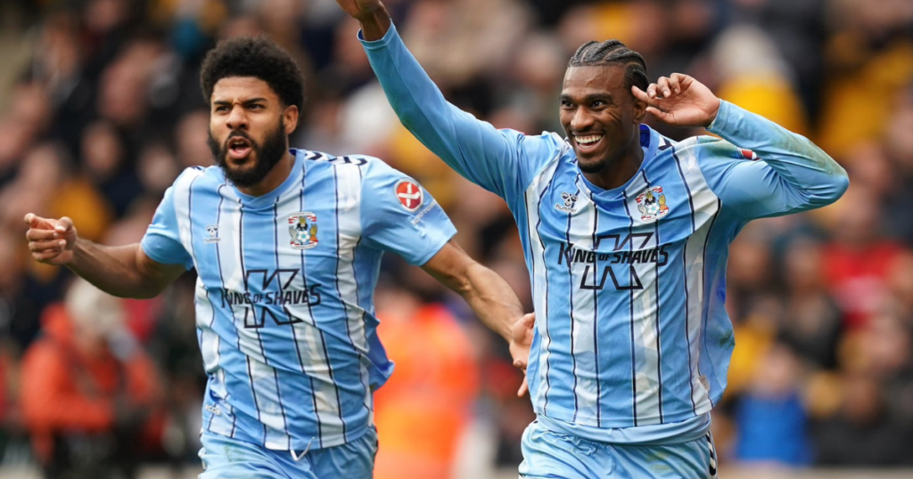 Coventry City beat Wolves for their first semifinal since 1987 (Credit: Getty)