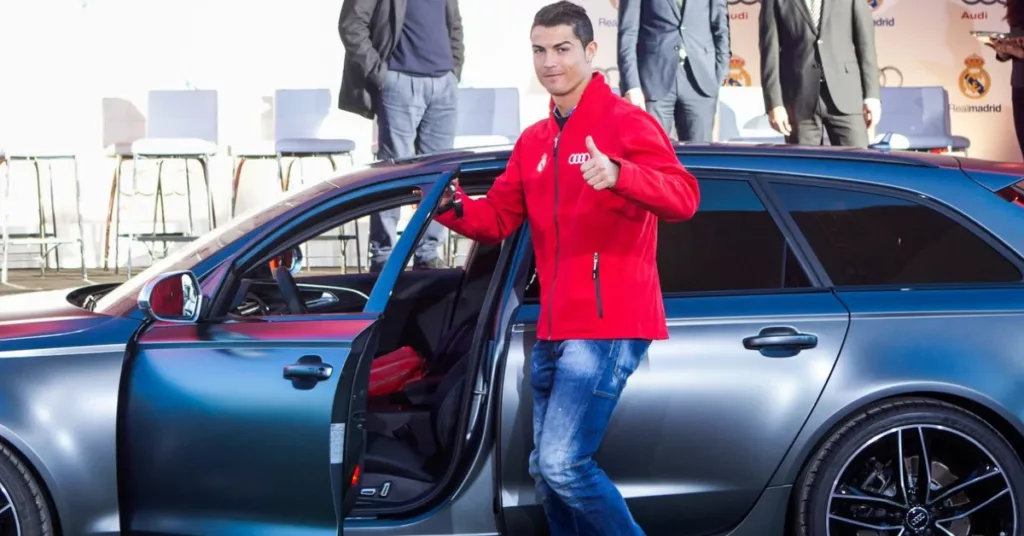 Cristiano Ronaldo's Car Collection-Audi