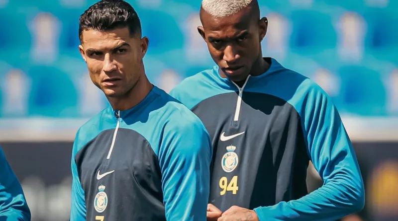 Talisca and Cristiano Ronaldo