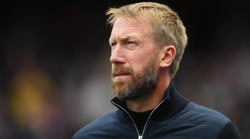 Graham Potter was previously managing Chelsea