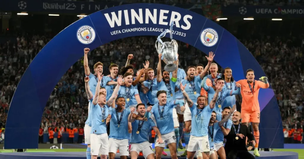 UEFA Champions League Winners-Manchester City