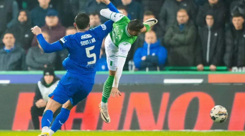 Martin Boyle survived an injury scare as he fell awkwardly after a challenge