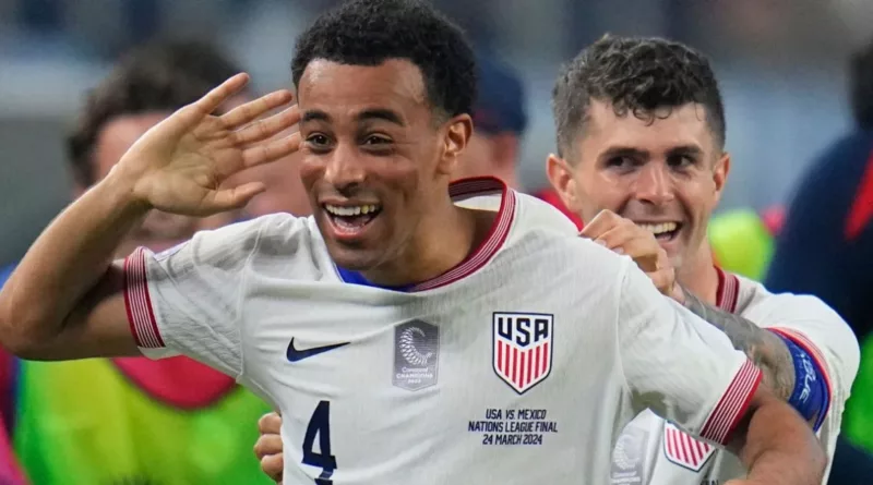 Mexico vs USA Player Ratings-Tyler Adams