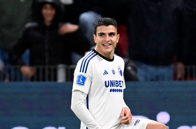 Elyounoussi was the only scorer for Copenhagen last night