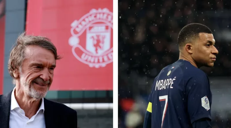 Sir Jim Ratcliffe and Kylian Mbappe