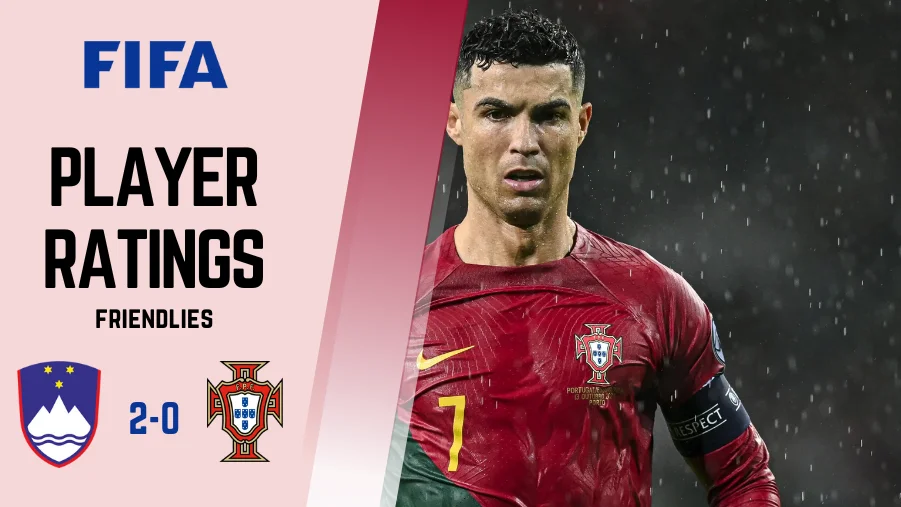 Slovenia vs Portugal Player Ratings as Cristiano Ronaldo's side falls to a humbling defeat