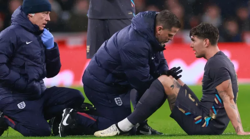 Manchester City's John Stones injured