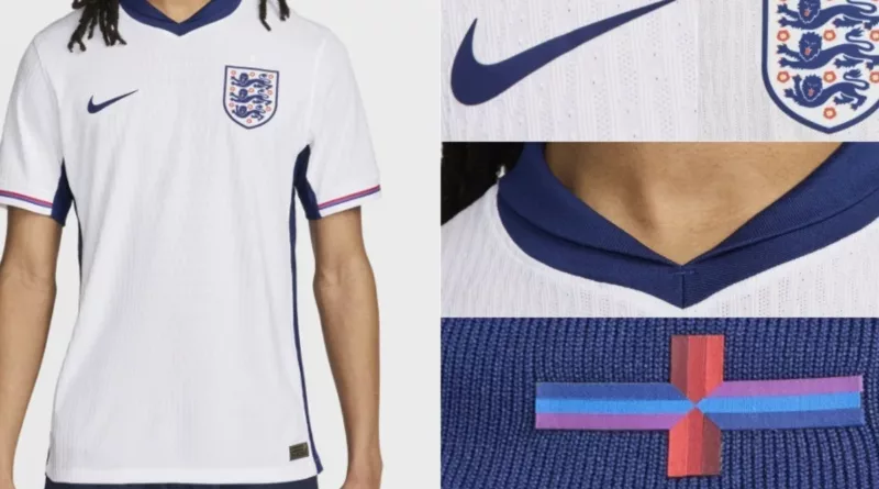 England Kit for Euro 2024