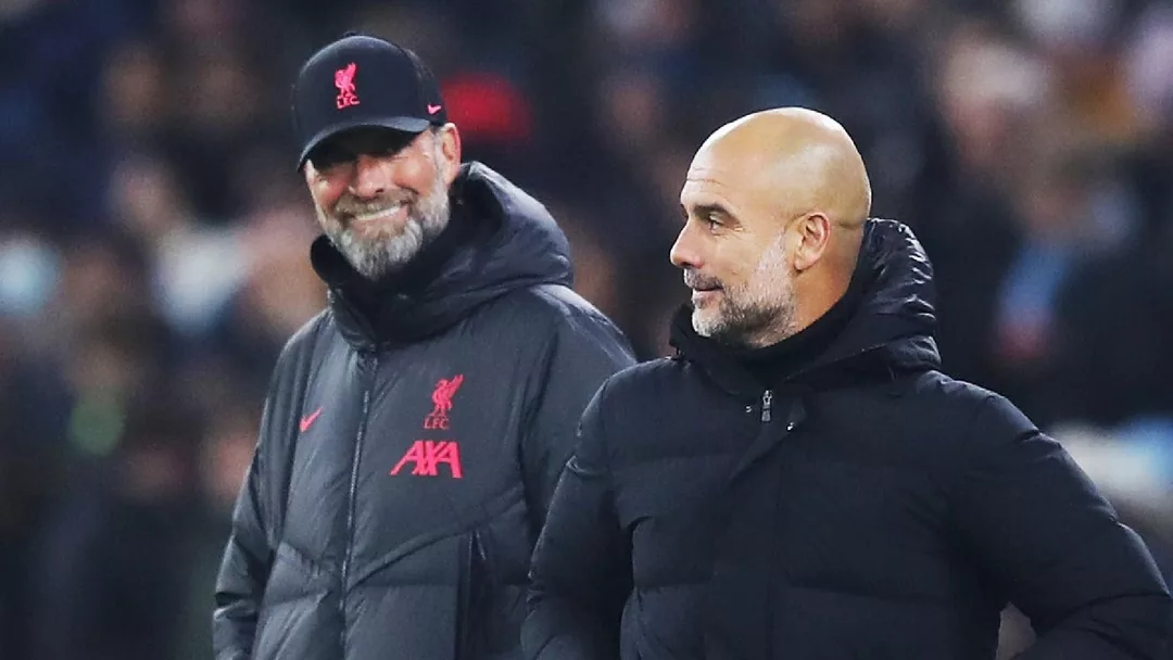 Pep Guardiola and Jurgen Klopp