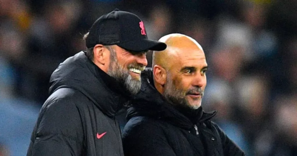 Guardiola and Klopp 
(Credits: Getty)