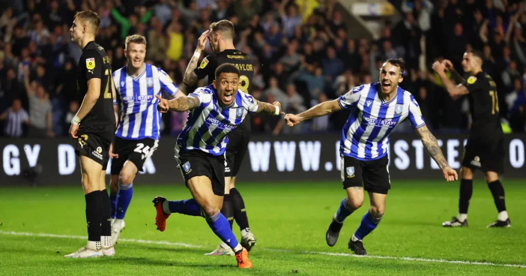 Sheffield Wednesday against Peterborough 
(Credits: Getty)