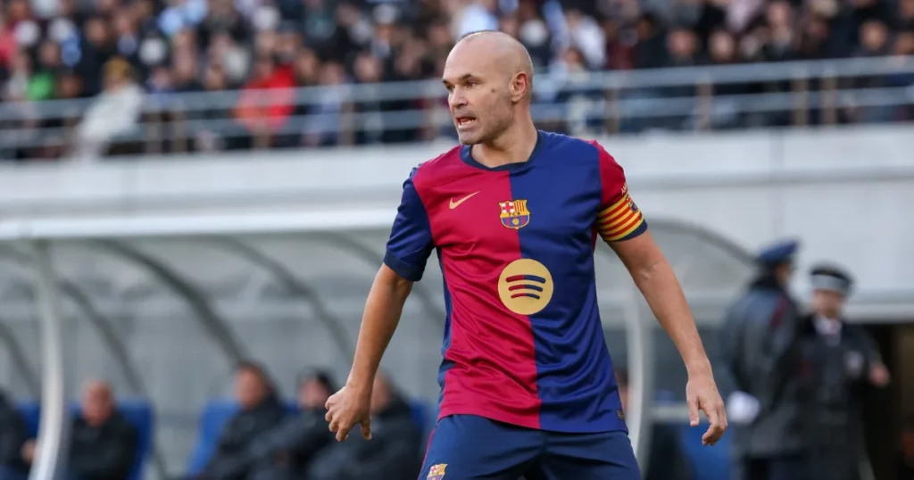 Midfielder- Andres Iniesta