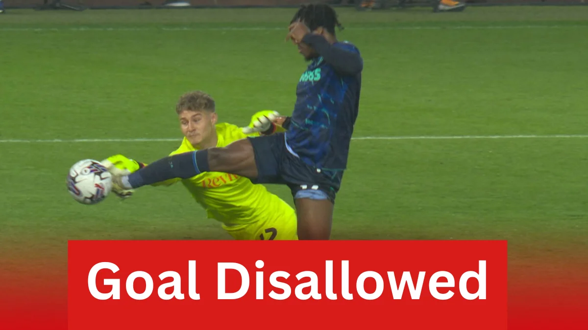 Stoke City Goal Disallowed