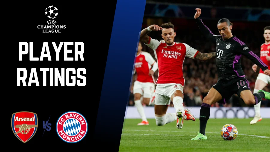 Arsenal vs Bayern Munich Player Ratings