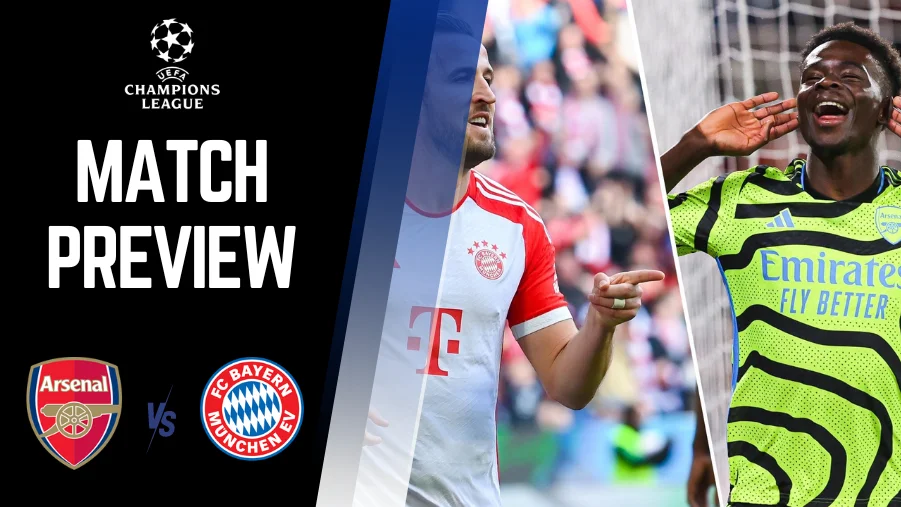 Arsenal vs Bayern Munich Preview, Prediction and Betting Tips