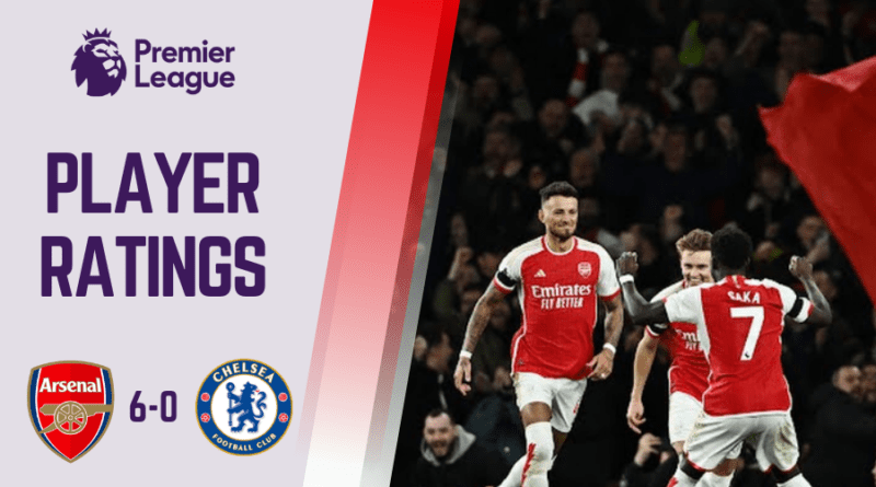 Arsenal vs Chelsea Player Ratings