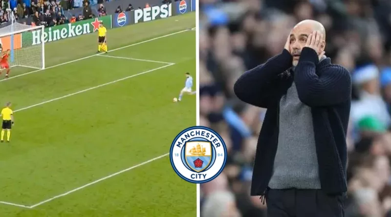 Bernardo Silva Penalty in Man City vs Real Madrid UCL Clash