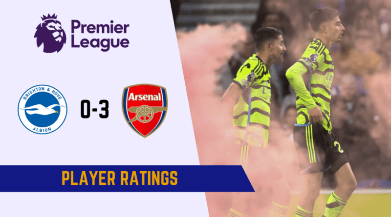 Brighton vs Arsenal Player Ratings