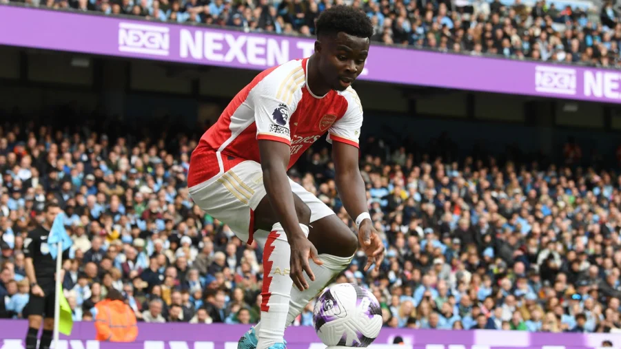 Bukayo Saka Injury leads to striker missing Arsenal vs Luton Town