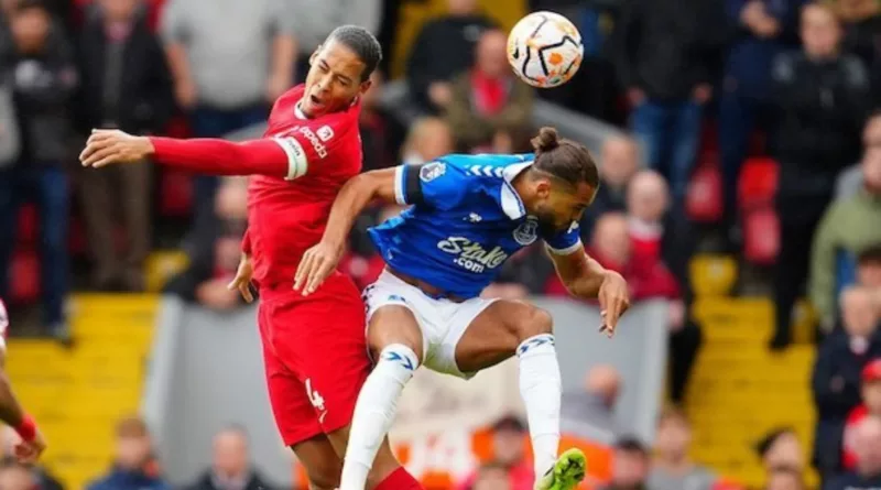 Everton denied an early penalty by VAR against Liverpool