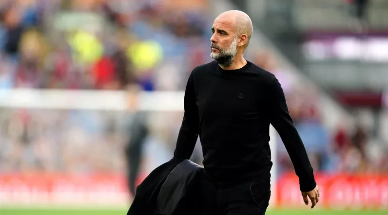 Man City manager Pep Guardiola