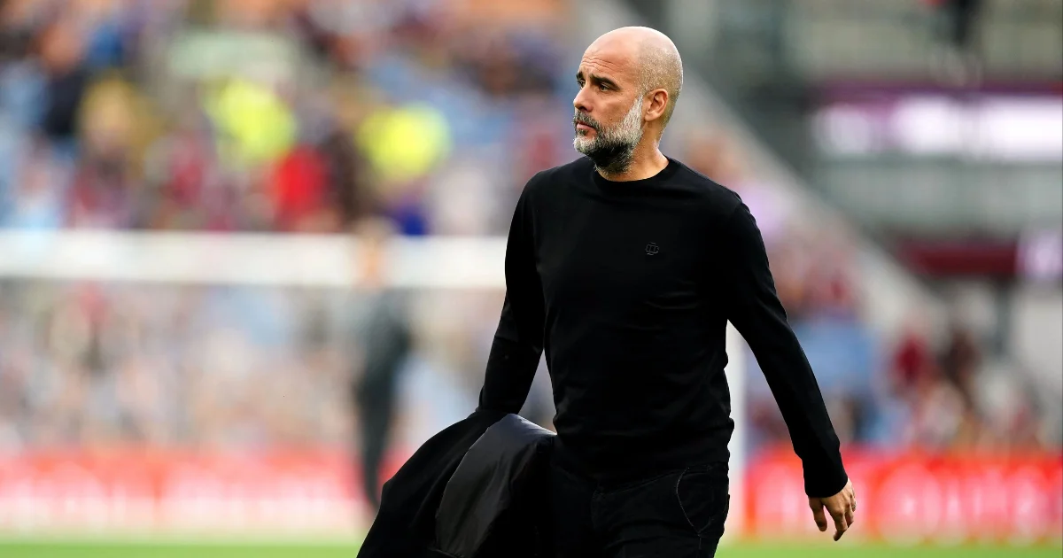 Man City manager Pep Guardiola