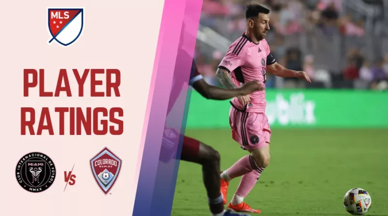 Inter Miami vs Colorado Rapids Player Ratings