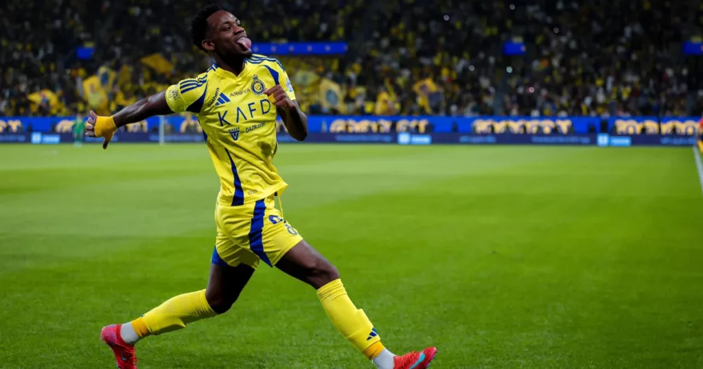 Jhon Duran (Image Credit: X / @AlNassrFC_EN)