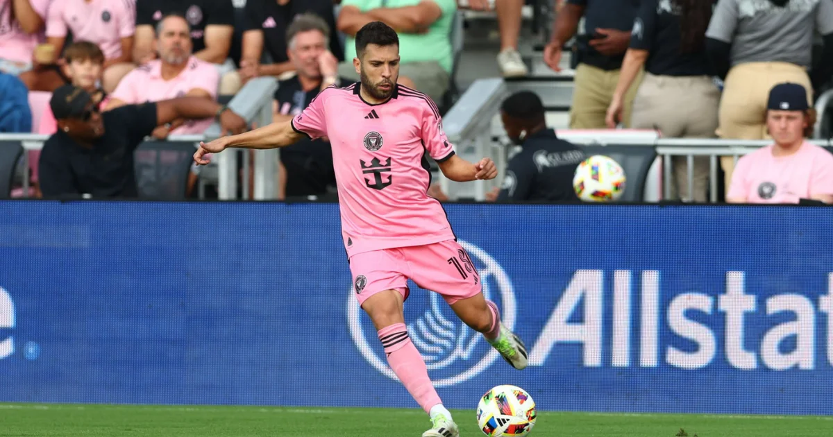 Jordi Alba in Inter Miami vs Colorado Rapids Player Ratings