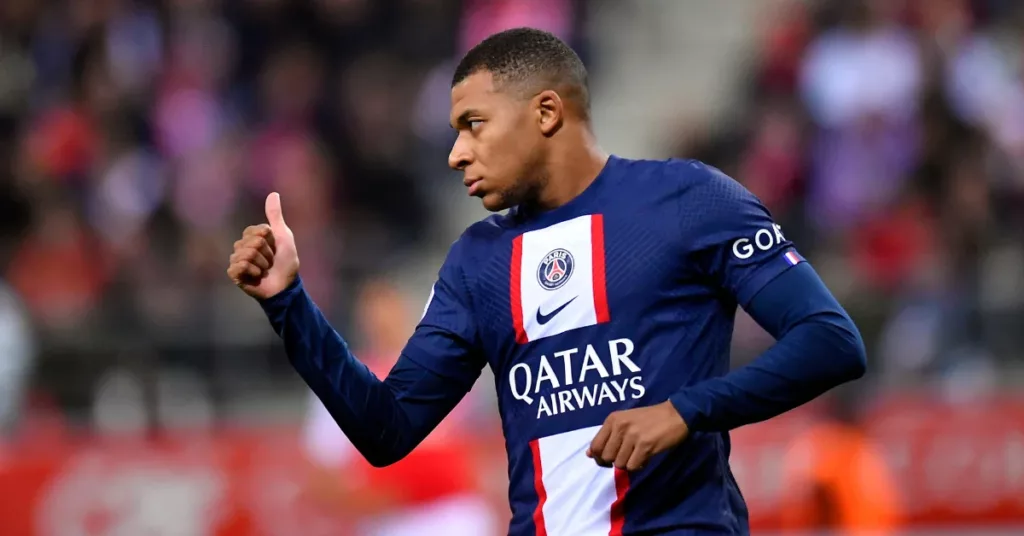 Kylian Mbappe for PSG