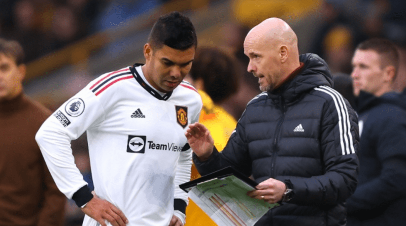 Erik ten Hag and Casemiro