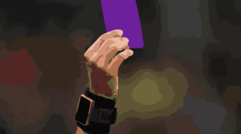 Purple Card in Football