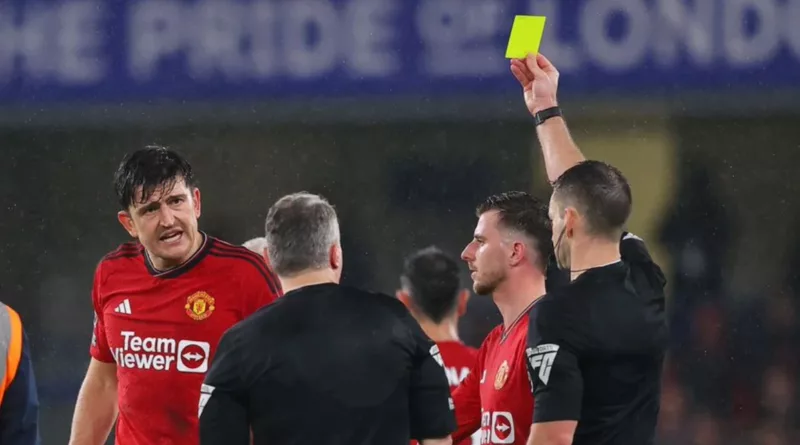 Harry Maguire Yellow Card