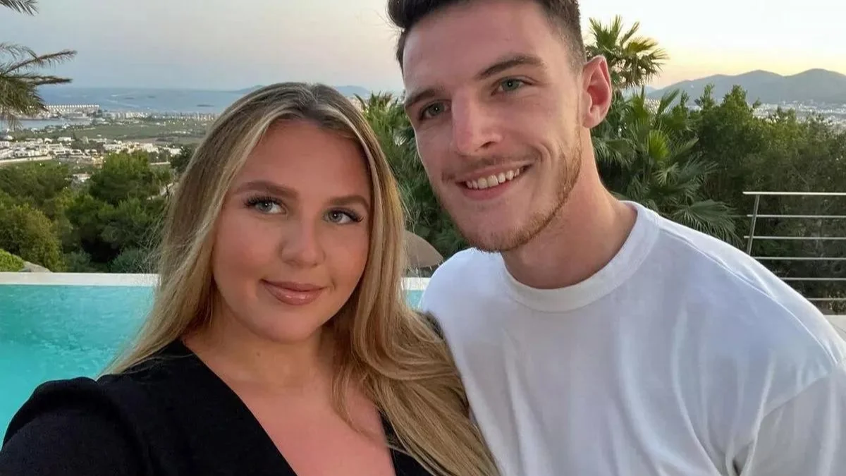 Declan Rice's Girlfriend Lauren Fryer