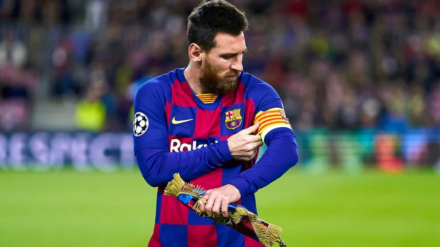 Lionel Messi Captain at Barcelona