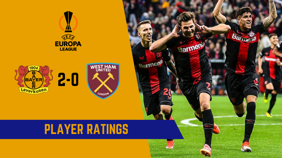 Bayer Leverkusen vs West Ham Player Ratings