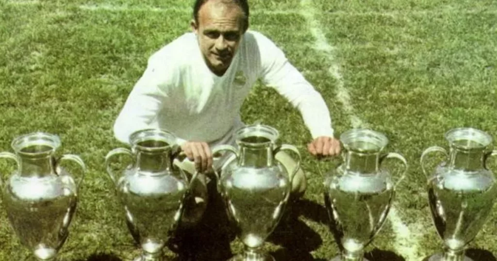 Real Madrid legend Late Alfredo Di Stefano (Credits: Getty)