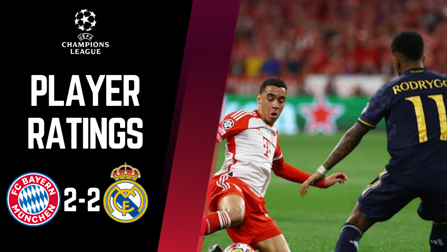 Bayern Munich vs Real Madrid Player Ratings