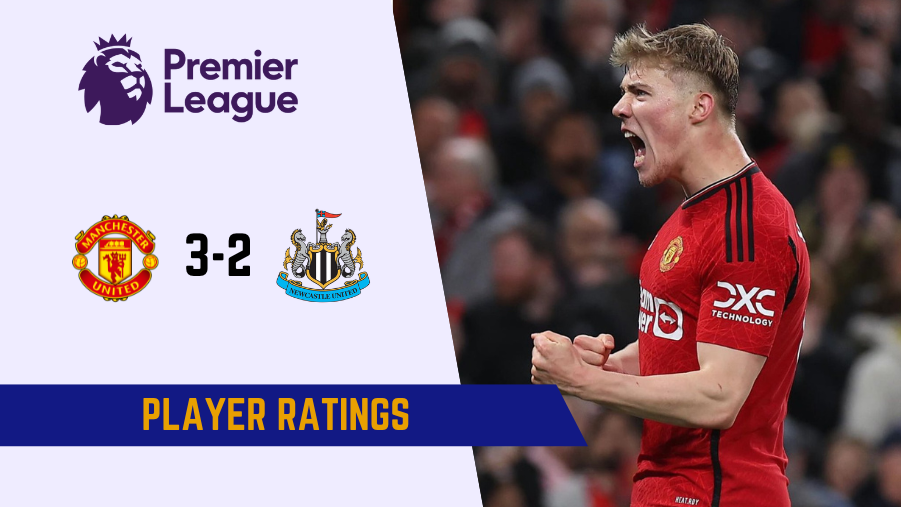 Manchester United vs Newcastle United Player Ratings