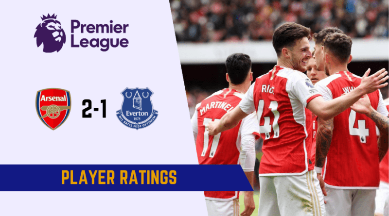 Arsenal vs Everton Player Ratings