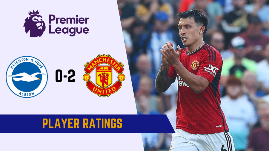 Brighton vs Manchester United Player Ratings