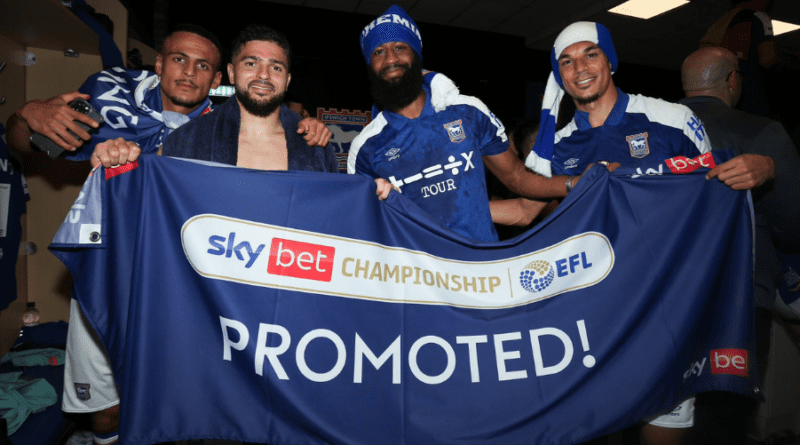 Ipswich Town secures promotion