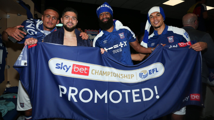 Ipswich Town secures promotion