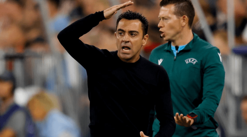 Barcelona's Xavi sacking