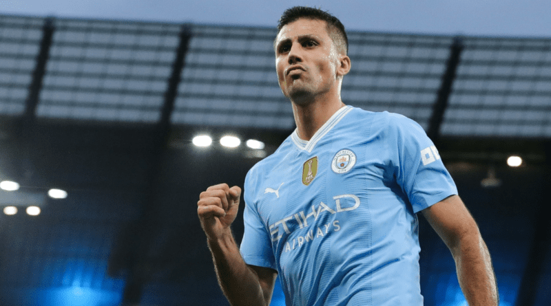 Manchester City midfielder Rodri