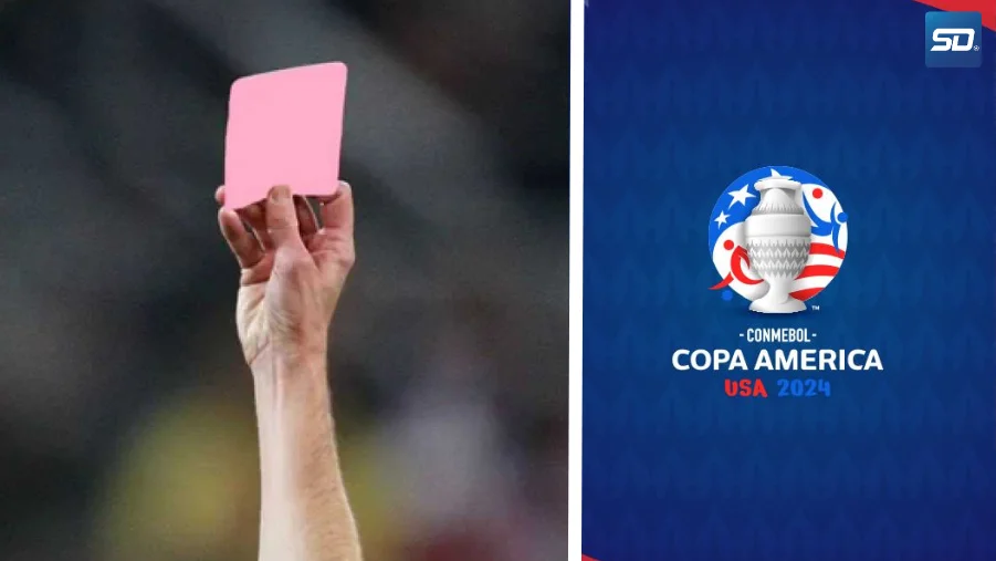 Pink Card in Football - Copa America 2024