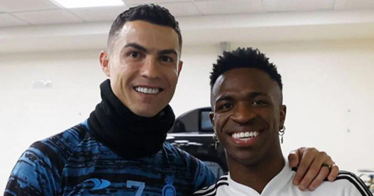 Vinicius Junior picks famous Cristiano Ronaldo goal as his favorite UCL goal