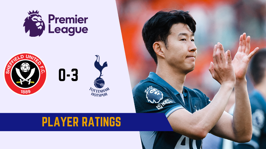 Sheffield United vs Tottenham Player Ratings