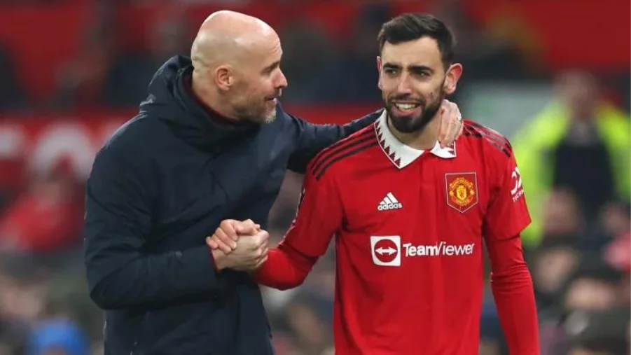 Erik ten Hag comments on Bruno Fernandes