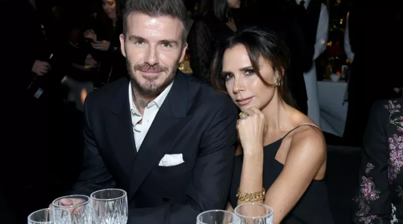 David Beckham and Victoria Beckham